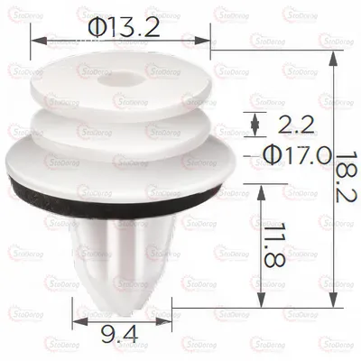 Кліпса двері Mercedes 2