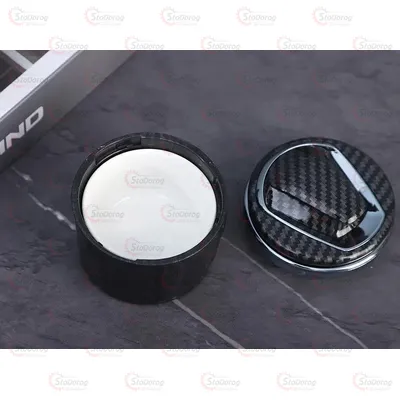 Попільничка З Підсвічуванням Car Ashtray Carbon X3 8*8*6,5см 67793 2