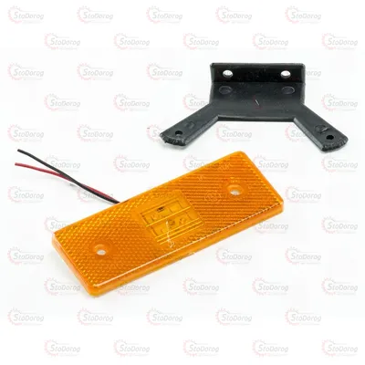 Габарит - Жовтий 110x45мм LED З Кронштейном