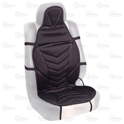 Накидка Сидінь З Підігрівом Чорна 12V (117х50см) Висока/Перемкач VITOL ZL8266BK