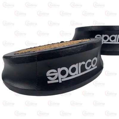 Подіум динаміка ОВАЛ (2шт) високий з написом чорний 2