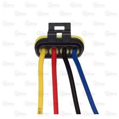 Роз'єм герметичний МАМА 4-к гніздовий 2