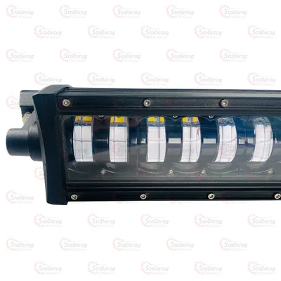 Фара LED балка Білий+Жовтий (20 діодів) 5160 2