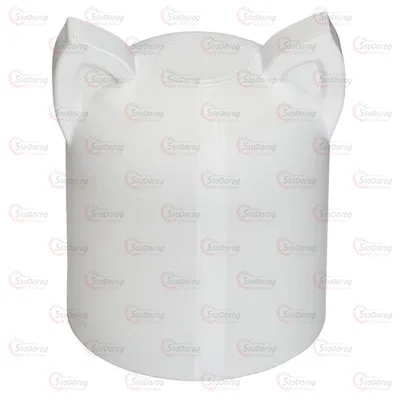 Ковпачок Фаркопа Пластик Котик Білий 2