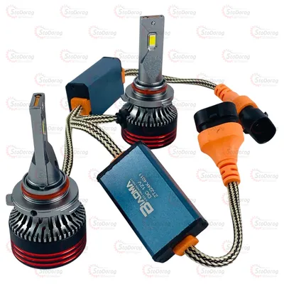 Лампа LED HB4 M8 9-32V 60W 6000K Діод 7035 2