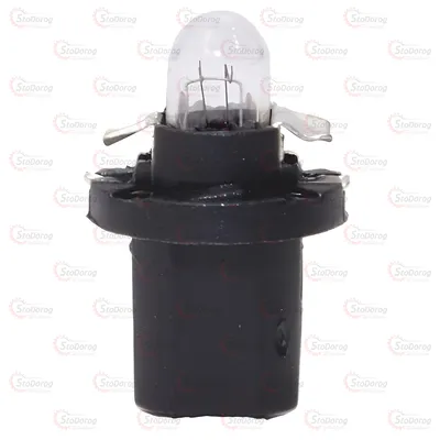 Лампа розжарювання BAX 12V 1.2W B8.5d Black CP Brevia 12321C 2