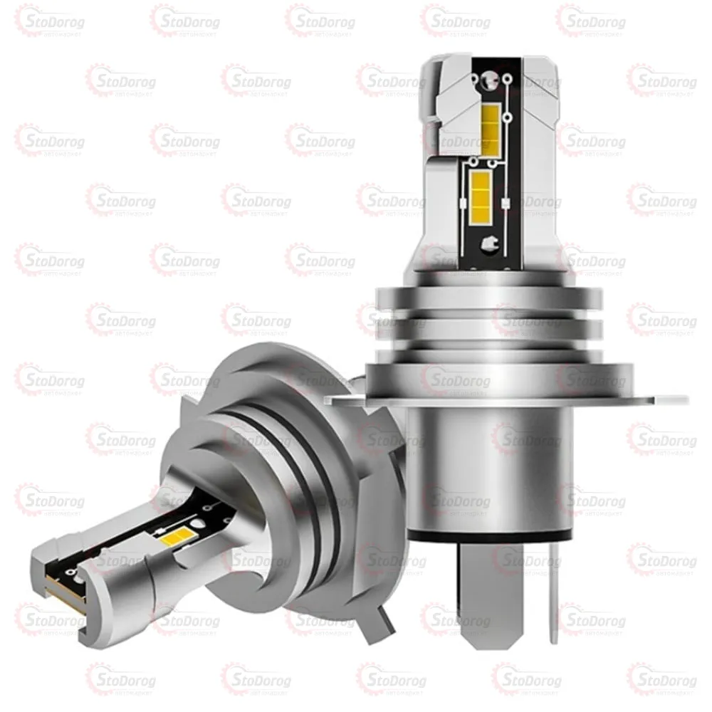 Лампа LED H4 Eurotun NHE 12-24V 44W  - фото 1