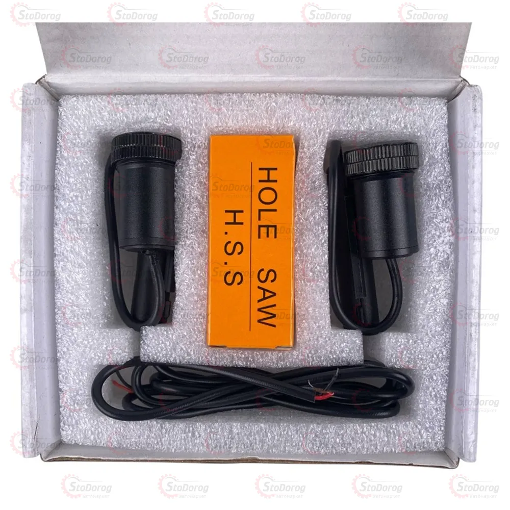 Підсвітка дверей логотип Mercedes  - фото 6