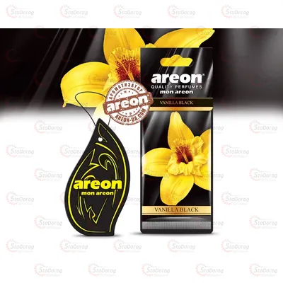 Ароматизатор - Areon Mon лист - Vanilla Black 2