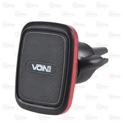 Автотримач Телефону VOIN UHV-5007BK/RD магнітний на дефлектор