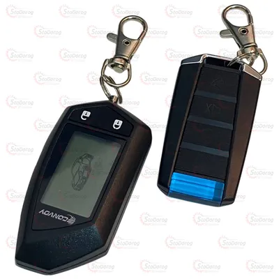 Сигналізація двостороння Convoy MP-57D - Діалоговий код /2 брелка/1-дв.LCD дисп/дальн 600/1400м 2