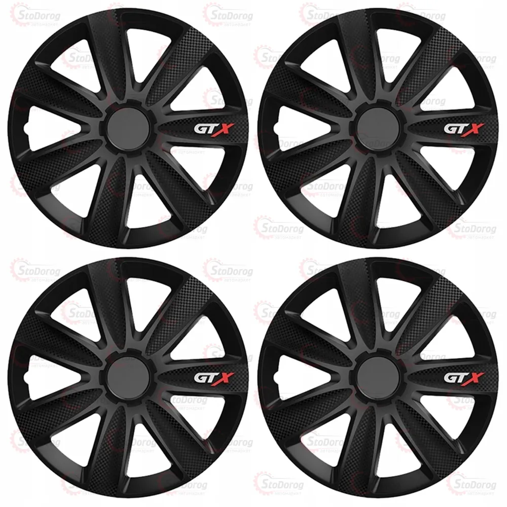 Ковпаки 16 Elegant GTX Carbon Black 111519 286055  - фото 2