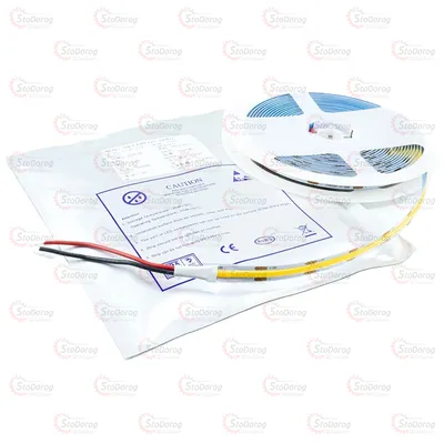 Стрічка діодна 12v 1м 6500K білий теплий