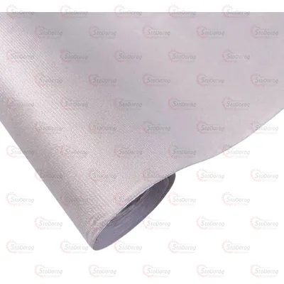 Тканина-Алькантара Біла 43см х10см Самоклеюча