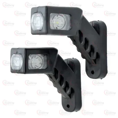 Габарит Ріжки (2шт) Косий 13см 12/24v Л-081