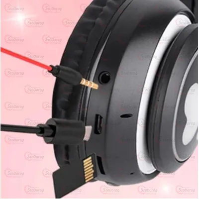 Навушники Бездротові bluetooth VZV-23M CAT BT V5.0 (Чорний) 2