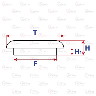 Заглушка колісних дисків автомобільна 13серія 13848 13848 2