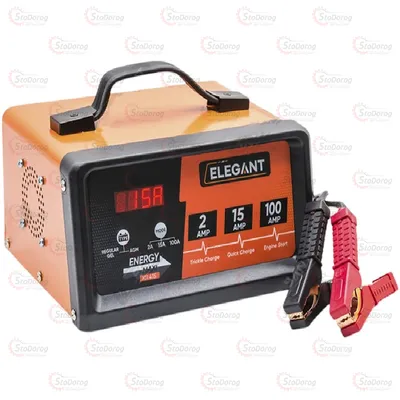 Зарядно-пусковий пристрій Elegant 15А 12v цифрова панель 101 415