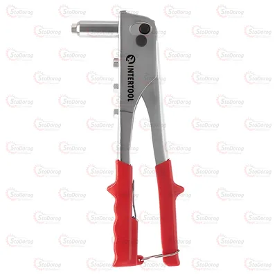 Пістолет заклепувальній посилений, діаметр застосовуваної заклепки 2.4,3.2,4.0,4.8мм INTERTOOL RT-0004 2