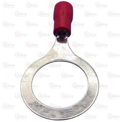 Клема маси Ø 12мм. в ізоляції червона RV1,25-12 2