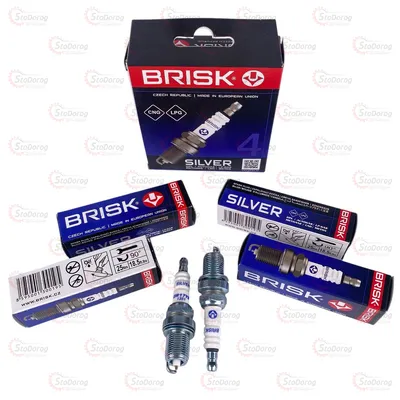 Свічки BRISK SILVER 2112, Lanos 16 кл. з 0.7 (DR17YS) 1351