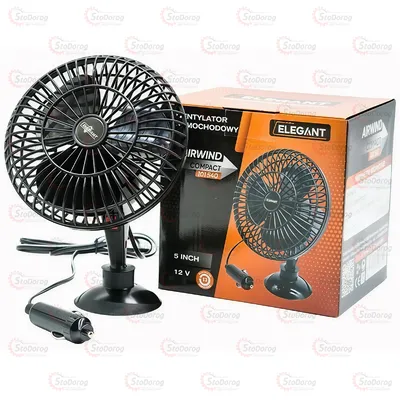 Вентилятор 12V 5-Дюймів Elegant 101 540