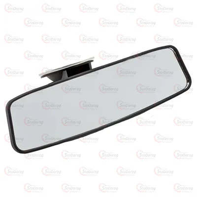 Дзеркало салонне на присосці 240мм Elegant 130509 Силіконова Присоска