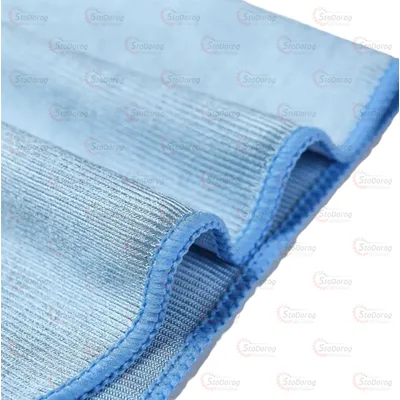 Мікрофібра 30х40 Carlife синя для скла