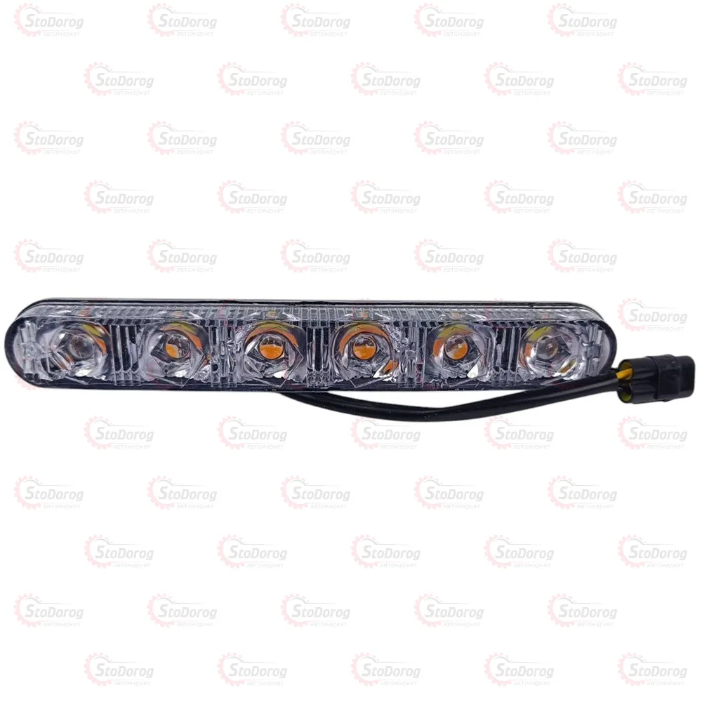 ДХО LED L6 з повторювачем бігучий  - фото 1