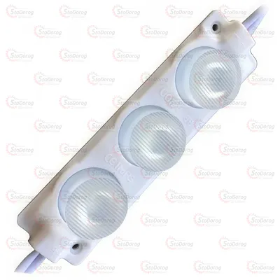 Модуль LED 12V білий 1.5W лінза