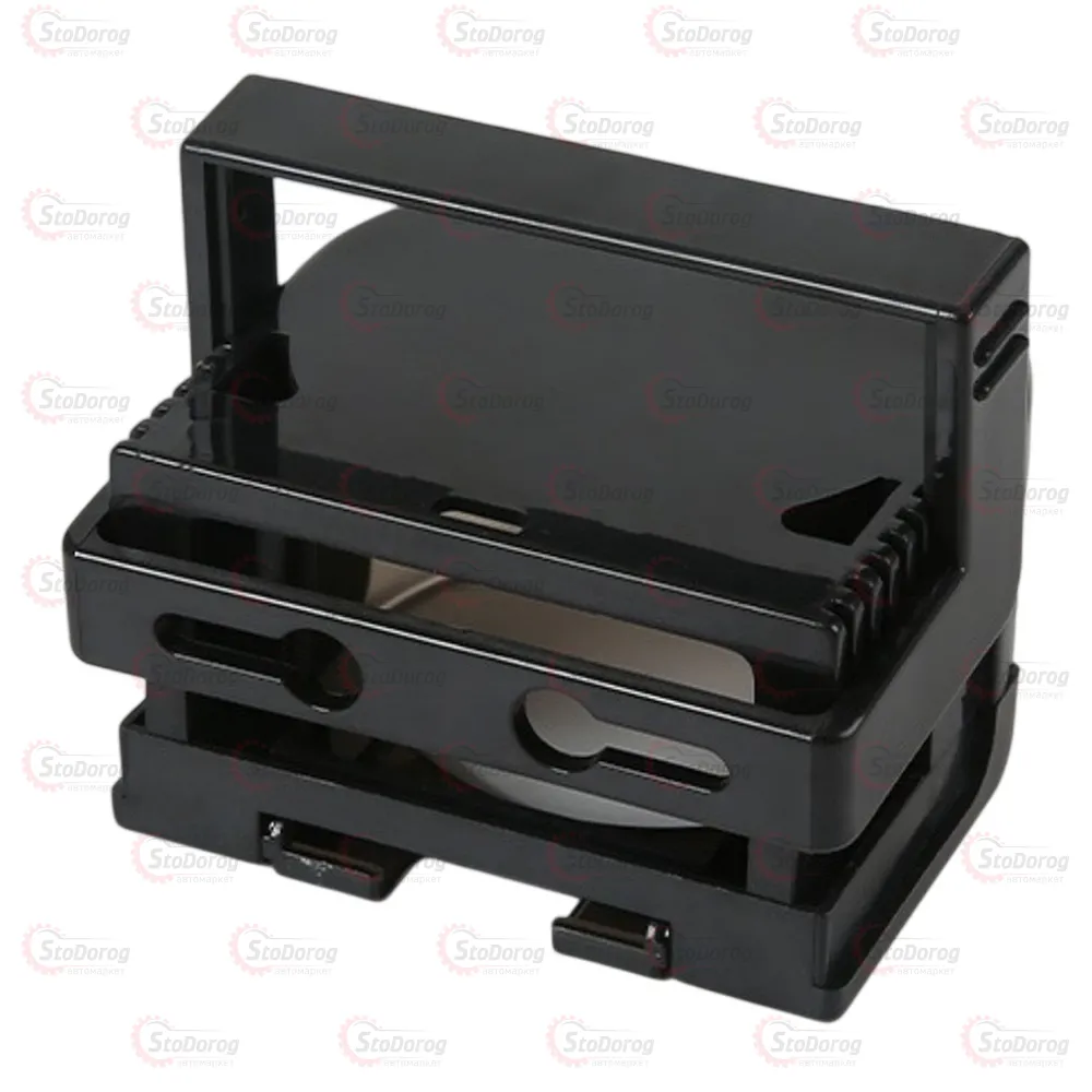 Підстаканник MT1613 У дефлектор з гачком, Чорний  - фото 3