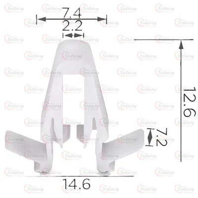 Кліпса Lexus Toyota 6777158010 2