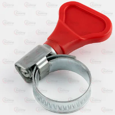 Хомут Із Метеликом 20-32мм W1 Сталь ЦБ 3182