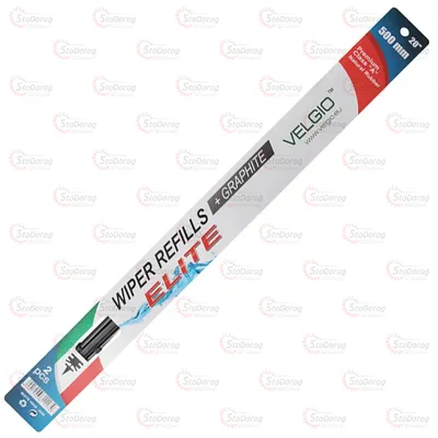 Гумка каркасного двірника VELGIO Elite 20  500mm MR50-1174