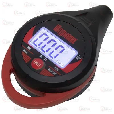 Манометр Цифровий 0-10атмосфер AC-112 Штурмовик