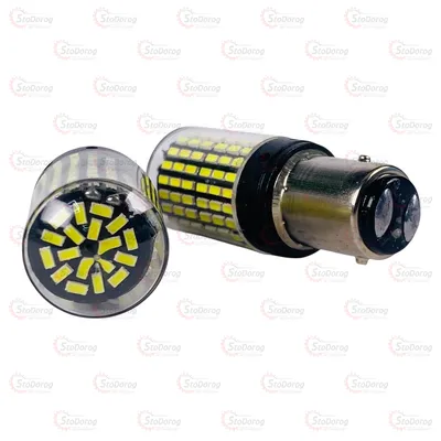 Світлодіод LED P21/5W 12V Білий 144 led 2