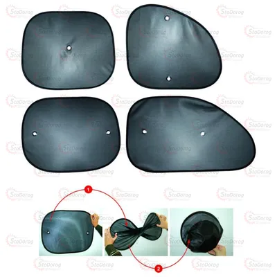 Шторка На Присосці 1000х500mm TH-308B Овал 2