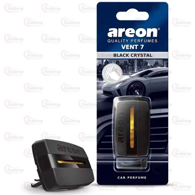 Ароматизатор - Areon Vent 7 - Black Crystal