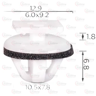 Кліпса молдингу Nissan Infiniti 2