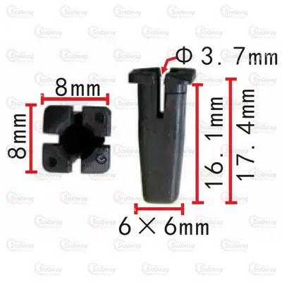 Кліпса під саморіз Toyota Lexus 2