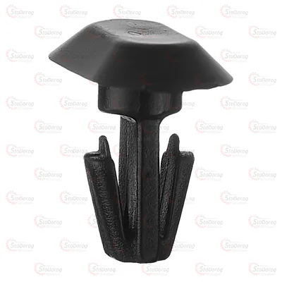 Кліпса обшивки одна шляпка автомобільна 10серія 10804 10804