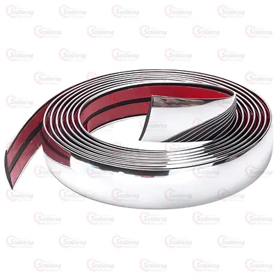 Молдинг Хром 6мм-5м На Скотчі 2