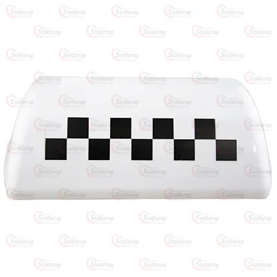 Кришка шашки таксі Білий