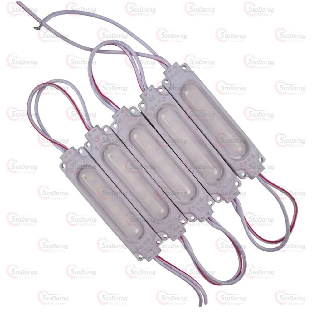 Модуль LED 24V белый 6 SMD 2835 1,44W  - фото 1