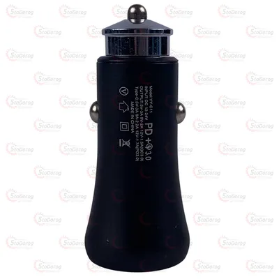 Зарядне у прикурювач 12-24v 1USB 1 Type-C YY-C11 2