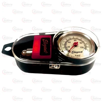 Манометр Метал 7.5 Атмосфер EL102836 Пластиковий Кейс