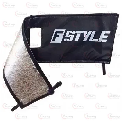 Утеплювач радіатора 2108-99 (Чорний на Основі фольги)