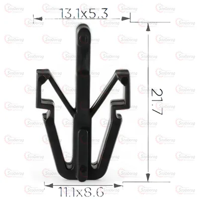 Кліпса приборів решітки радіатора Ford /Honda / Isuzu / Lexus / Mitsubishi / Plymouth / Toyota / Acura 8942180270 9046712020 MB153825 MR221507 9046712020 2