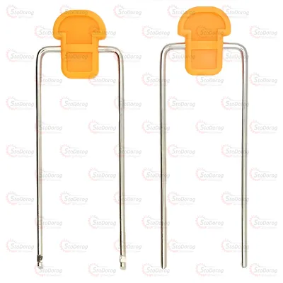 Знімач магнітоли 119мм з ручкою метал LT106