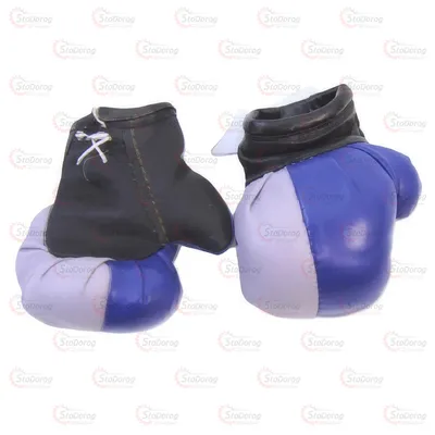 Перчатки Бокс На Дзеркало Малі Сині